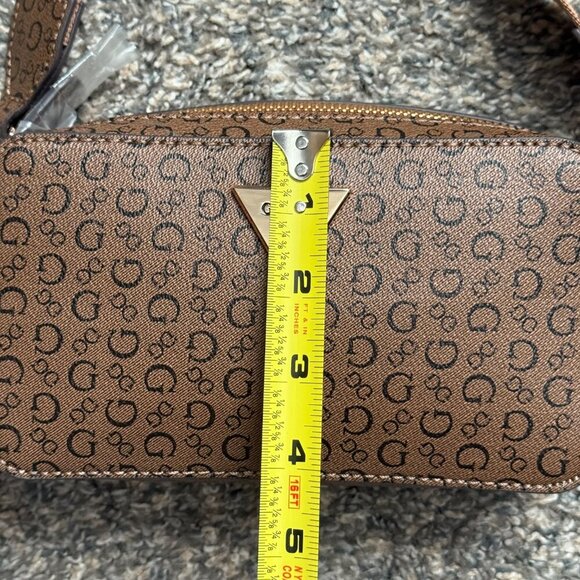 Guess Brown Logo Crossbody Handbag NWT - Picture 10 of 11